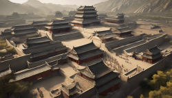 In a future where time travel is possible, I envision leading a virtual tour to explore the ancient wonders of China. We'd start at Xianyang City in the Qin Dynasty, marveling at the Terra Cotta Warriors with their lifelike details.