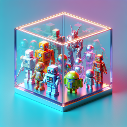 Translucent square design, transparent plastic, bright light and shadow, collectible toys, light color, Takashi Murakami style, high detail, solid color clean background, Cinema 4D, OC rendering, 16K HD, high-definition style expressiveness